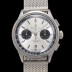 브라이틀링 남성용 프리미에르 AB0118221G1P2 크로노그래프 7750 타입 오토매틱 42mm 메쉬밴드 화이트 다이얼 bre6012 Ⅳ