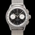 브라이틀링 남성용 프리미에르 AB0118371B1P2 크로노그래프 7750 타입 오토매틱 42mm 메쉬밴드 블랙 다이얼 bre6022 Ⅳ
