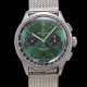 브라이틀링 남성용 프리미에르 AB0118A11L1X1 크로노그래프 7750 타입 오토매틱 42mm 메쉬밴드 그린 다이얼 bre6014 Ⅳ