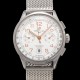 브라이틀링 남성용 프리미에르 AB0145211G1P1 크로노그래프 7750 타입 오토매틱 42mm 메쉬밴드 화이트 다이얼 bre6018 Ⅳ