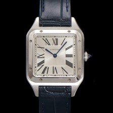 까르띠에 남여공용 산토스 WSSA0022 쿼츠 43.5mm M 사이즈 화이트 다이얼 car69326 Ⅳ