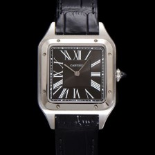 까르띠에 남여공용 산토스 W2SA0015 쿼츠 43.5mm M 사이즈 블랙 다이얼 car69327 Ⅳ