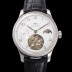 아이떠블유씨 남성용 포르투기저 문페이즈 투어빌론 42.4mm 가죽줄 화이트 다이얼 iwc71024 Ⅳ