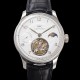 아이떠블유씨 남성용 포르투기저 문페이즈 투어빌론 42.4mm 가죽줄 화이트 다이얼 iwc71024 Ⅳ