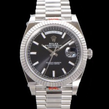 로렉스 남성용 데이데이트 m228236-0003 40mm 오토매틱 Cal.3255 타입 블랙 다이얼 rol5304 Ⅳ