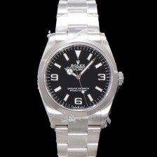 로렉스 남성용 New 신형 익스플로러 m124270-0001 오이스터 스틸 36mm 오토매틱 Cal.3230 무브먼트 블랙 다이얼 rol5305 Ⅳ