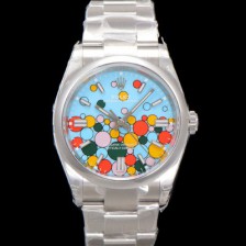 로렉스 남성용 904스틸 오이스터 m126000-0009 퍼페추얼 36mm 오토매틱 Cal.3230 타입 터콰이즈 블루 다이얼 rol5307 Ⅳ