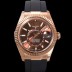 로렉스 남성용 스카이더웰러 m336235-0002 18K 로즈골드 42mm 오토매틱 Cal.9002 타입 우레탄줄 초콜렛 다이얼 rol5312 Ⅳ