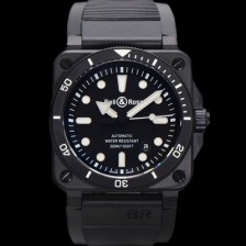 벨엔로즈 남성용 인스트루먼트03 BR03A-D-BL-CESRB 오토매틱 9015타입 42mm 세라믹 우레탄줄 블랙 다이얼 bel4110 Ⅳ