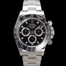 로렉스 남성용 1:1수제공정형 코스모그래프 데이토나 m116500ln-0002 세라믹 베젤 40mm 크로노그래프 오토매틱 Cal.4130 무브먼트 블랙 다이얼 rol5350 Ⅳ