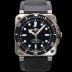 벨엔로즈 남성용 인스트루먼트03 BR03A-BL-STSRB 오토매틱 9015타입 42mm 우레탄줄 블랙 다이얼 bel4114 Ⅳ