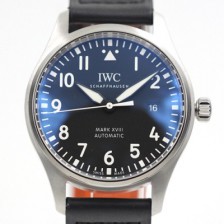 아이더블유씨 남성용 파일럿 워치 마크 XVIII IW327004 어린왕자 에디션 센트럴 해킹 세컨즈 40mm 블랙 다이얼 오토매틱 무브먼트 iwc4076 Ⅳ