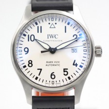 아이더블유씨 남성용 파일럿 워치 마크 XVIII IW327004 어린왕자 에디션 센트럴 해킹 세컨즈 40mm 화이트 다이얼 오토매틱 무브먼트 iwc4077 Ⅳ