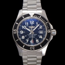 브라이틀링 남성용 슈퍼오션 A17392D71B1A1 오토매틱 2824타입 44mm 메탈줄 블랙 다이얼 bre6048 Ⅳ