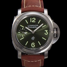 파네라이 남성용 루미노르 PAM01624 3데이즈 수동형 무브먼트 44mm 그린 다이얼 pan5229 Ⅳ