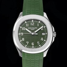 파텍필립 남성용 아쿠아넛 데이터 Ref. 5168G-010  42mm 오토매틱 Cal.26-330 타입 그린 다이얼 pat2222 Ⅳ