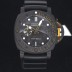 파네라이 남성용 서브멀시브 GMT 카보텍 네이비 실 PAM01324 오토매틱 Cal.P9000타입 44mm 블랙 다이얼 pan5231 Ⅳ