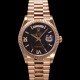 로렉스 남성용 New 데이데이트 m128235-0041 무게173g 18K 로즈골드 프레지던트 36mm 오토매틱 Cal.2836-2 타입 아이젠키젤 다이얼 rol5405 Ⅳ