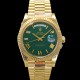 로렉스 남성용 New 데이데이트 m228238-0061 무게187g 18K 옐로우골드 40mm 오토매틱 Cal.2836-2 타입 그린 다이얼 rol5397 Ⅳ