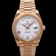 로렉스 남성용 New "VIP 타입 최종형" 데이데이트 m228235-0032 무게195g 18K 로즈골드 40mm 오토매틱 Cal.3255 타입 화이트 로마 다이얼 rol5419 Ⅳ