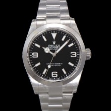 로렉스 남성용 New 신형 익스플로러 m214270-0003 오이스터 스틸 39mm 오토매틱 Cal.3230 무브먼트 블랙 다이얼 rol5387 Ⅳ
