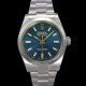 로렉스 남성용 New 밀가우스 m116400gv-0002 오이스터 퍼페추얼 40mm 오토매틱 Cal.3131 무브먼트 그린코팅 블루 다이얼 rol5390 Ⅳ