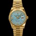 로렉스 남성용 New 데이데이트 m128238-0071 무게173g 18K 옐로우골드 프레지던트 36mm 오토매틱 Cal.2836-2 타입 다이아몬드 터키석 다이얼 rol5409 Ⅳ