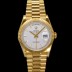 로렉스 남성용 New 데이데이트 m128238-0081 무게173g 18K 옐로우골드 프레지던트 36mm 오토매틱 Cal.2836-2 타입 화이트 다이얼 rol5410 Ⅳ
