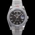 로렉스 남성용 New 데이데이트 m228239-0004 무게187g 40mm 오토매틱 Cal.2836-2 타입 블랙 다이얼 rol5392 Ⅳ