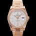 로렉스 남성용 New 데이데이트 m228345rbr-0026 무게187g 프레지던트 18K 로즈골드 40mm 오토매틱 Cal.2836-2 타입 다이아몬드/마더 오브펄 다이얼 rol5402 Ⅳ