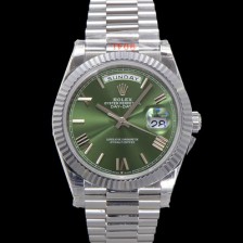 로렉스 남성용 New 데이데이트 m228239-0033 무게187g 40mm 오토매틱 Cal.2836-2 타입 그린 다이얼 rol5393 Ⅳ