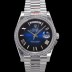 로렉스 남성용 New 데이데이트 플래티넘 m228396tbr-0042 무게187g 40mm 오토매틱 Cal.2836-2 타입 블루 옴브레 다이얼 rol5394 Ⅳ
