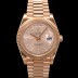 로렉스 남성용 New "VIP 타입 최종형" 데이데이트 m228235 무게195g 18K 로즈골드 40mm 오토매틱 Cal.3255 타입 선더스트 바게트 다이얼 rol5414 Ⅳ