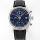 아이더블유씨 남성용 포루투기즈 IW390302 크로노그래프 42mm 오토매틱 무브먼트 블루 다이얼 iwc4099 Ⅳ