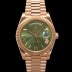 로렉스 남성용 New "VIP 타입 최종형" 데이데이트 m228235-0025 무게195g 18K 로즈골드 40mm 오토매틱 Cal.3255 타입 올리브 로마 다이얼 rol5417 Ⅳ