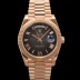 로렉스 남성용 New "VIP 타입 최종형" 데이데이트 m228235-0055 무게195g 18K 로즈골드 40mm 오토매틱 Cal.3255 타입 슬레이트 옴브레 다이얼 rol5418 Ⅳ