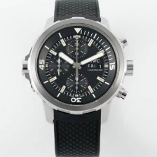 아이더블유씨 남성용 아쿠아타이머 IW376803 크로노그래프 베스트 에디션 44mm 오토매틱 무브먼트 블랙 다이얼 iwc4113 Ⅳ