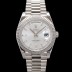 로렉스 남성용 New "VIP 타입 최종형" 데이데이트 m228239-0003 무게195g 40mm 오토매틱 Cal.3255 타입 실버 바게트 다이얼 rol5430 Ⅳ