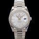 로렉스 남성용 New "VIP 타입 최종형" 데이데이트 m228239-0003 무게195g 40mm 오토매틱 Cal.3255 타입 실버 바게트 다이얼 rol5430 Ⅳ
