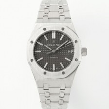 오데마피게 남성용 하이엔드 15450ST 로얄오크 37mm 오토매틱 Cal.3120무브먼트 그레이 와플 다이얼 aud6521 Ⅳ