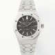오데마피게 남성용 하이엔드 15450ST 로얄오크 37mm 오토매틱 Cal.3120무브먼트 그레이 와플 다이얼 aud6521 Ⅳ