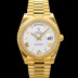 로렉스 남성용 New "VIP 타입 최종형" 데이데이트 m228238-0042 무게195g 18K 옐로우골드 40mm 오토매틱 Cal.3255 타입 화이트 로마 다이얼 rol5421 Ⅳ