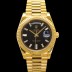 로렉스 남성용 New "VIP 타입 최종형" 데이데이트 m228238-0004 무게195g 18K 옐로우골드 40mm 오토매틱 Cal.3255 타입 블랙 바게트 다이얼 rol5422 Ⅳ