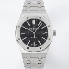 오데마피게 남성용 15400ST.OO.1220ST.01 로얄오크 41mm 오토매틱 Cal.3120무브먼트 블랙 와플 다이얼 aud6524 Ⅳ