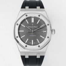 오데마피게 남성용 15400ST.OO.1220ST.04 로얄오크 41mm 오토매틱 Cal.3120무브먼트 그레이 와플 다이얼 aud6531 Ⅳ