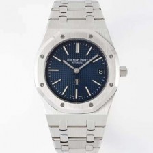 오데마피게 남성용 하이엔드 로얄오크 16202ST.OO.1240ST.02 엑스트라 씬 39mm 오토매틱 Cal.7121타입 블루 다이얼 aud6568 Ⅳ