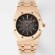 오데마피게 남성용 하이엔드 로얄오크 16202OR.OO.1240OR.02 엑스트라 씬 18K 로즈골드 39mm 오토매틱 Cal.7121타입 그레이 다이얼 aud6569 Ⅳ