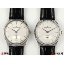 예거르쿨트르남성용 마스터 1218420 울트라씬 스몰 세컨즈 39mm 오토매틱 cal.896타입 실버 다이얼 jag0427 Ⅳ