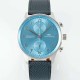 아이더블유씨 남성용 신상품 포르투기즈 IW371626 크로노그래프 41mm 오토매틱 Cal.69355 타입 아이스 블루 다이얼 iwc4116 Ⅳ