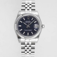 로렉스 여성용 데이져스트 178274 플루티드 31mm 쥬빌레 오토매틱 2236타입 블루 다이얼 rol5438 Ⅳ